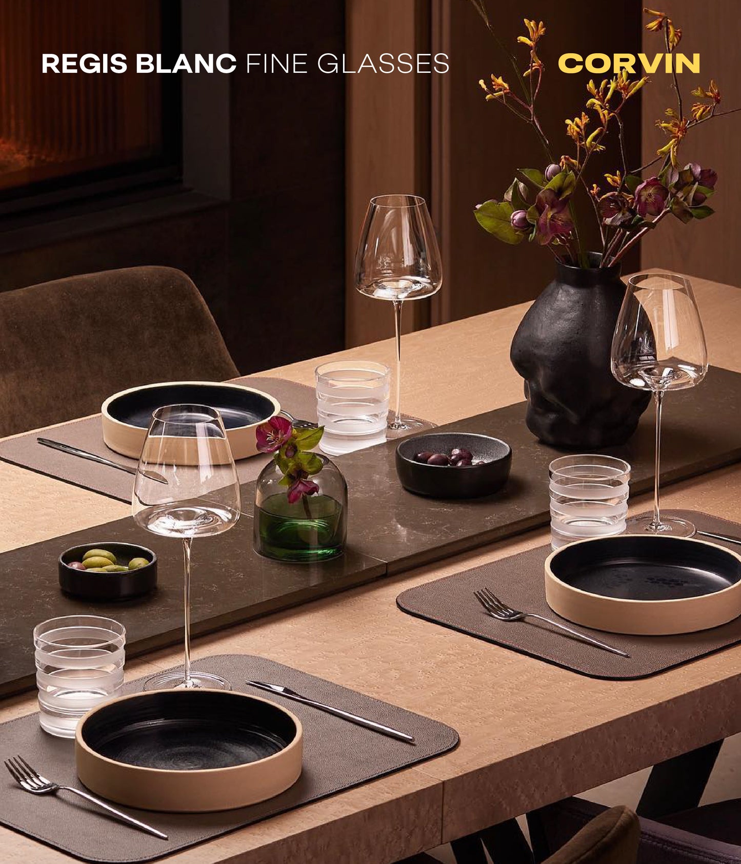 Regis Blanc (set of 2)