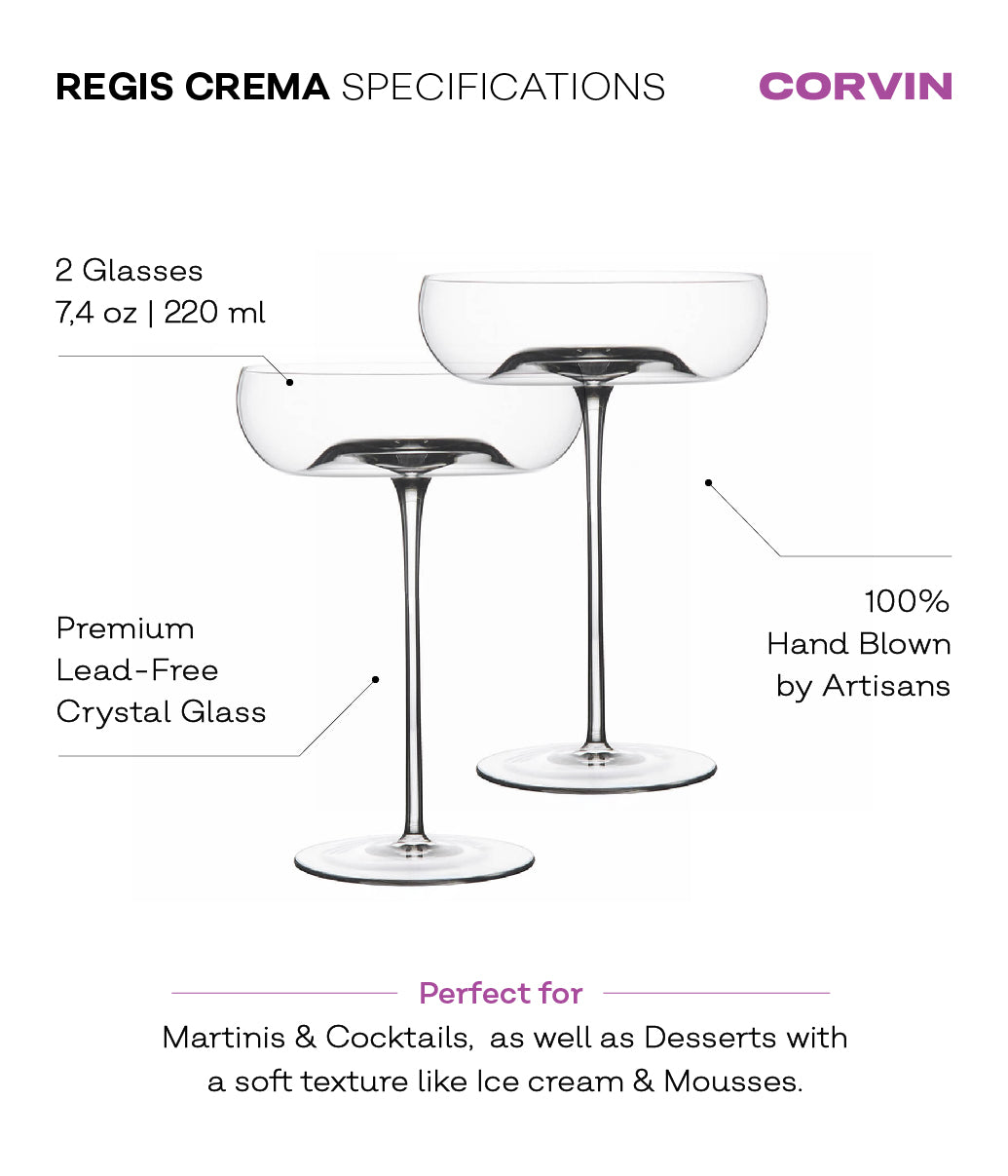 Regis Crema (set of 2)