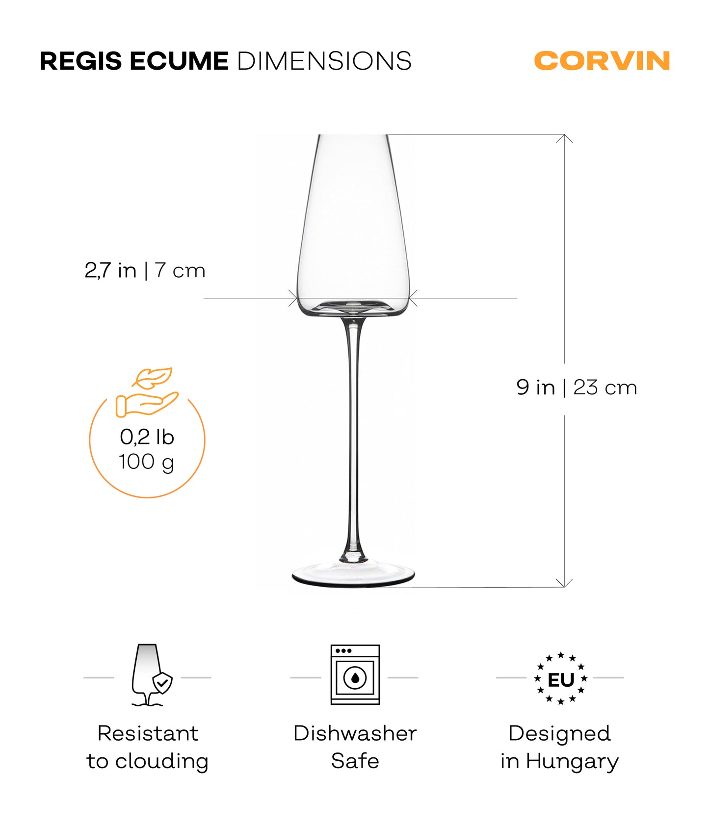 Regis Ecume (set of 2)