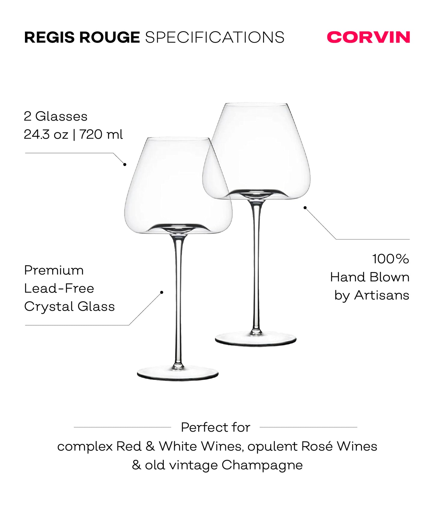 Regis Rouge (set of 2)